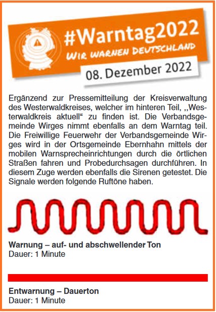 Warntag 1