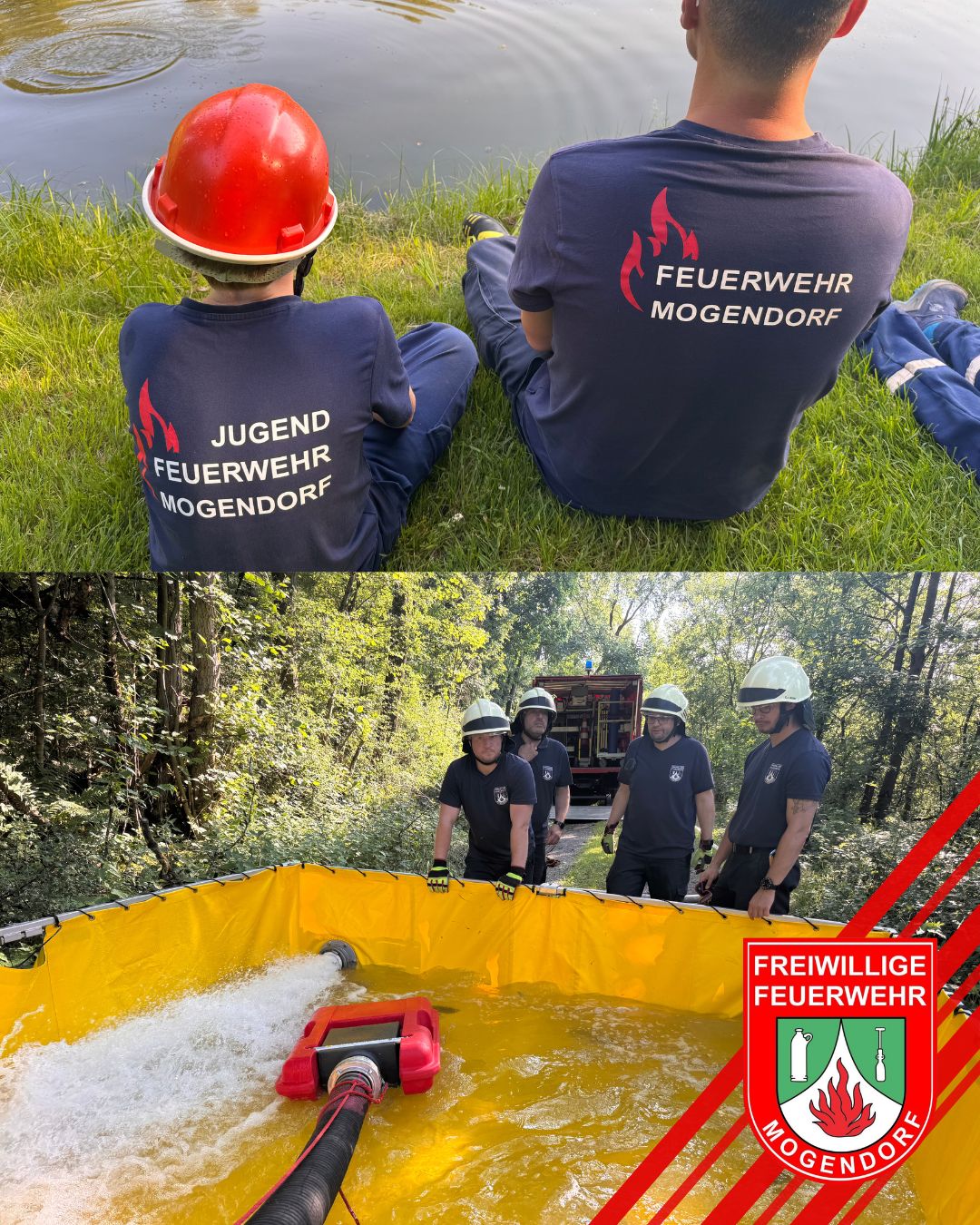 Gemeinsame Übung von Jugendfeuerwehr und Aktiven 